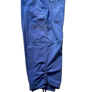 Chico's Zenergy Capri Pants - Size 3 (XL) Blue/Purple